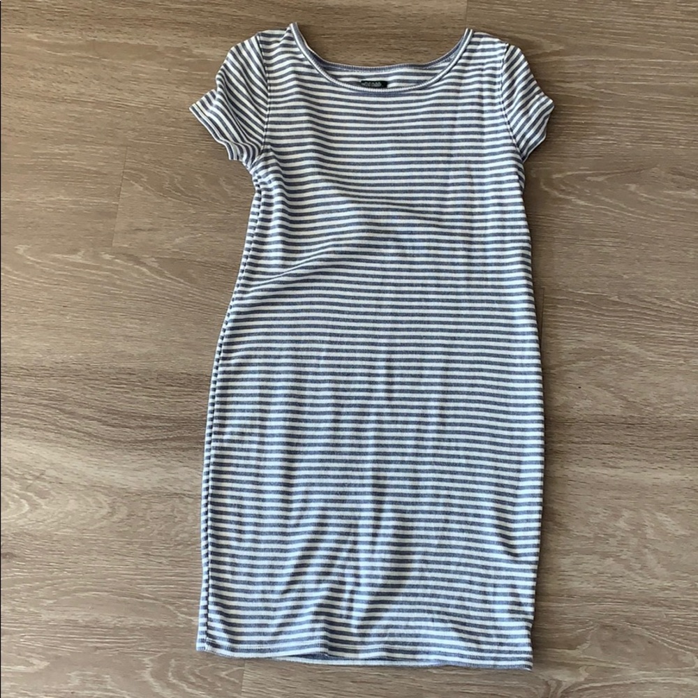 Bodycon stripped dress